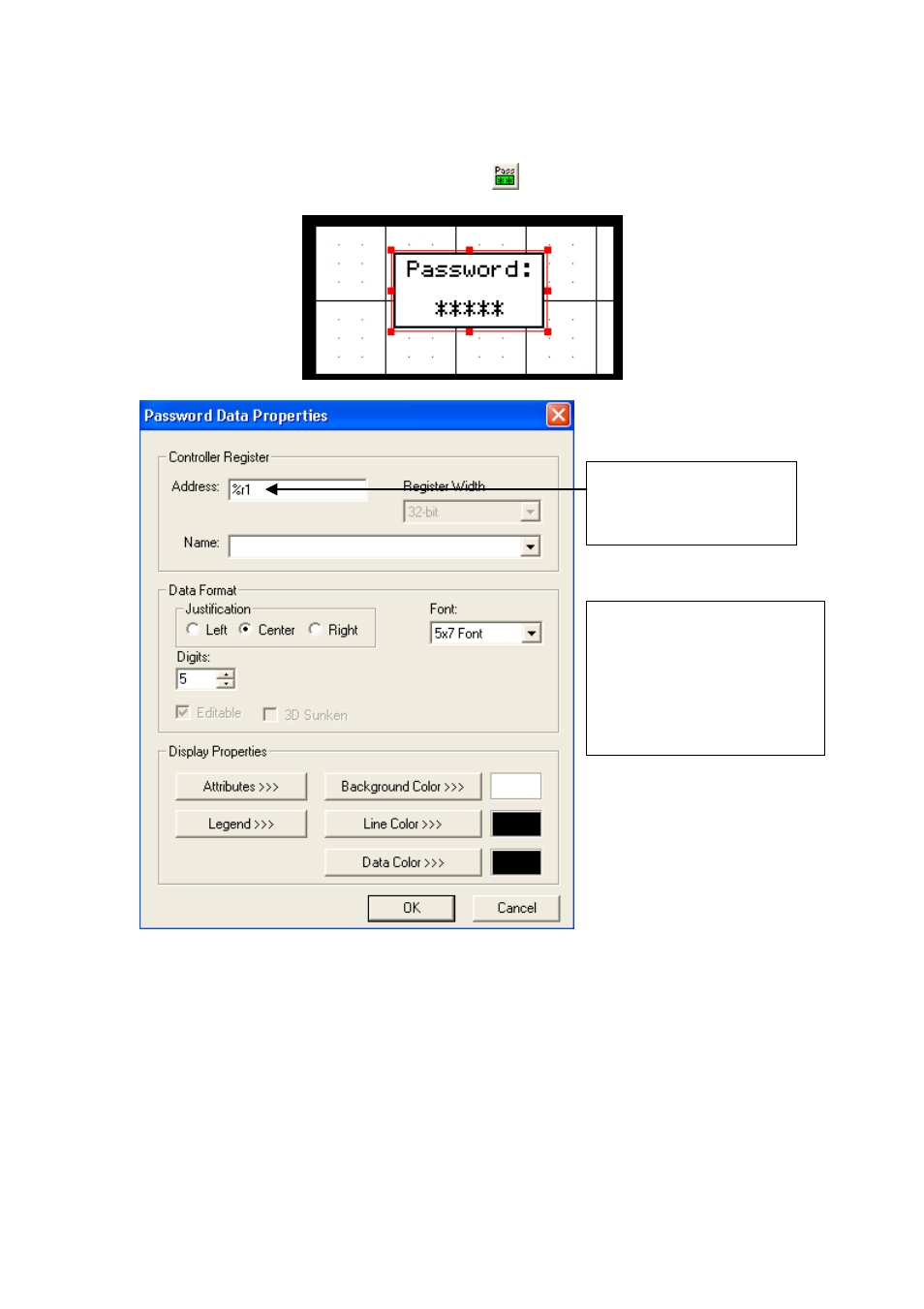 Password | B&B Electronics I3A12X_20B05-SOHF - Manual User Manual | Page 30 / 50