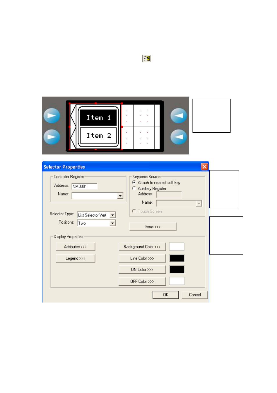 Selector switch | B&B Electronics I3A12X_20B05-SOHF - Manual User Manual | Page 36 / 50