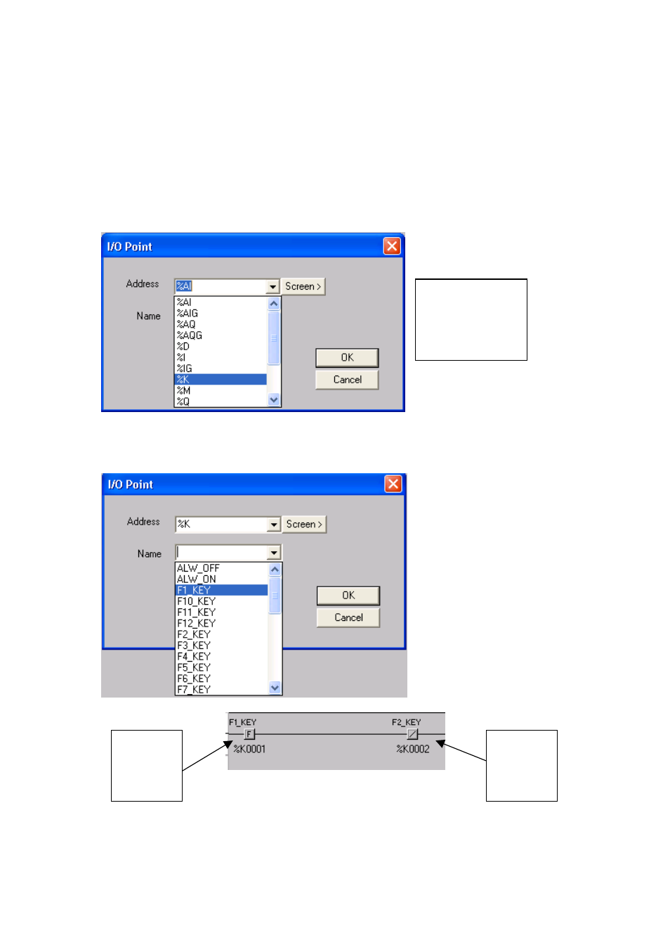 Assigning function keys and screens | B&B Electronics I3A12X_20B05-SOHF - Manual User Manual | Page 6 / 50
