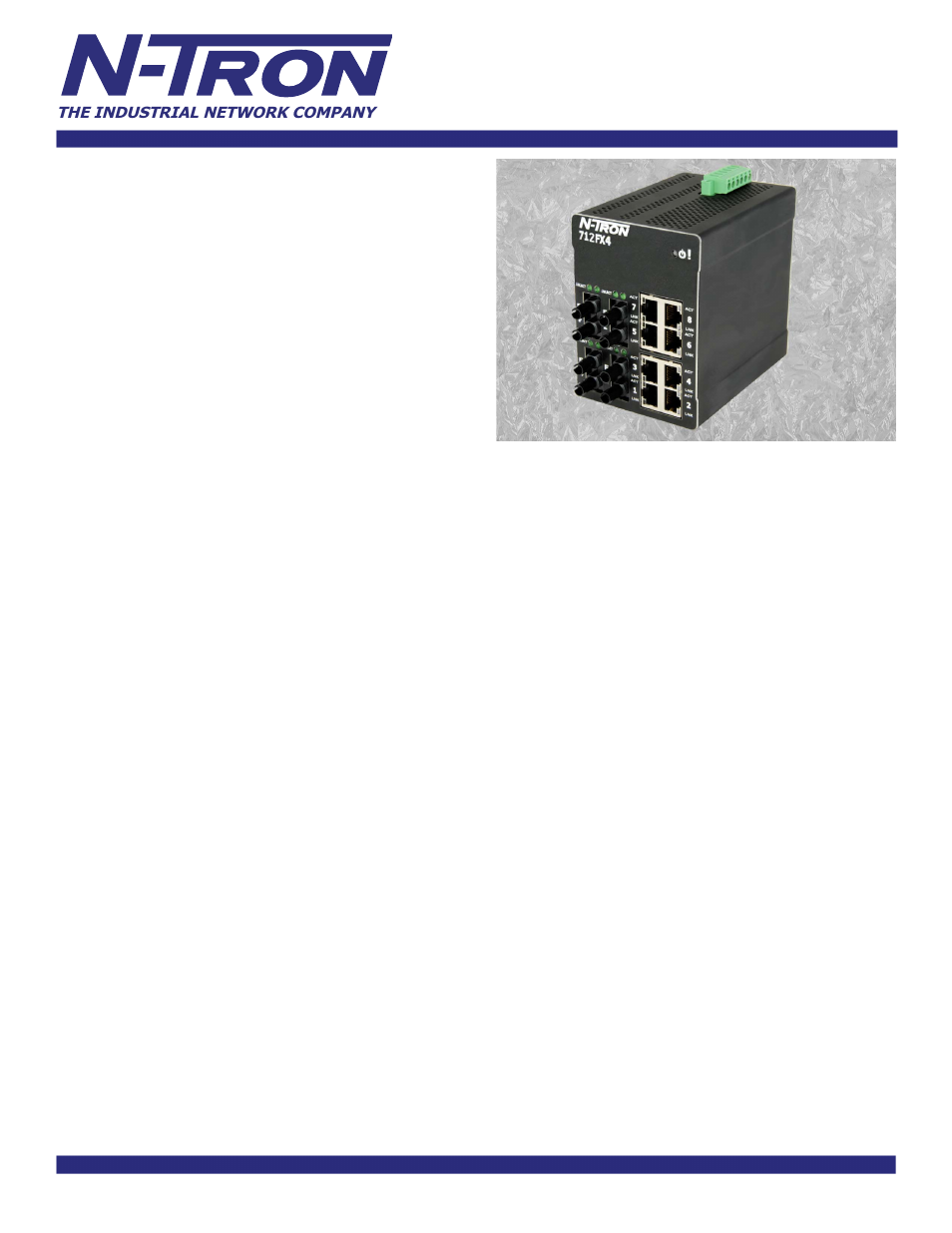 B&B Electronics 712FX4-SC_ST - Datasheet User Manual | 3 pages