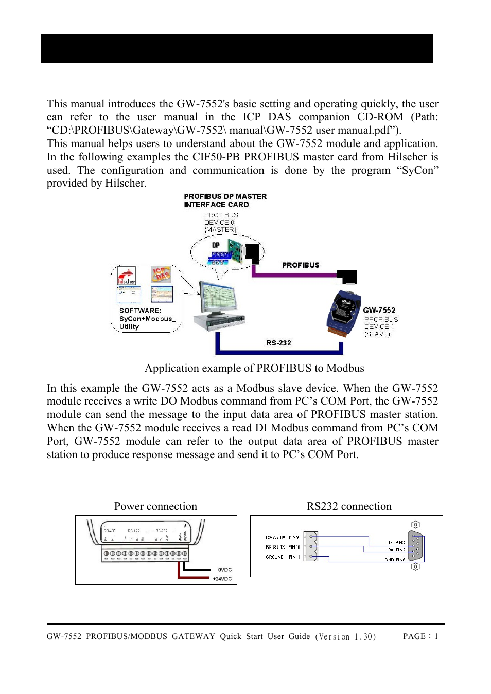 B&B Electronics GW-7552 - Quick Start Guide User Manual | 8 pages