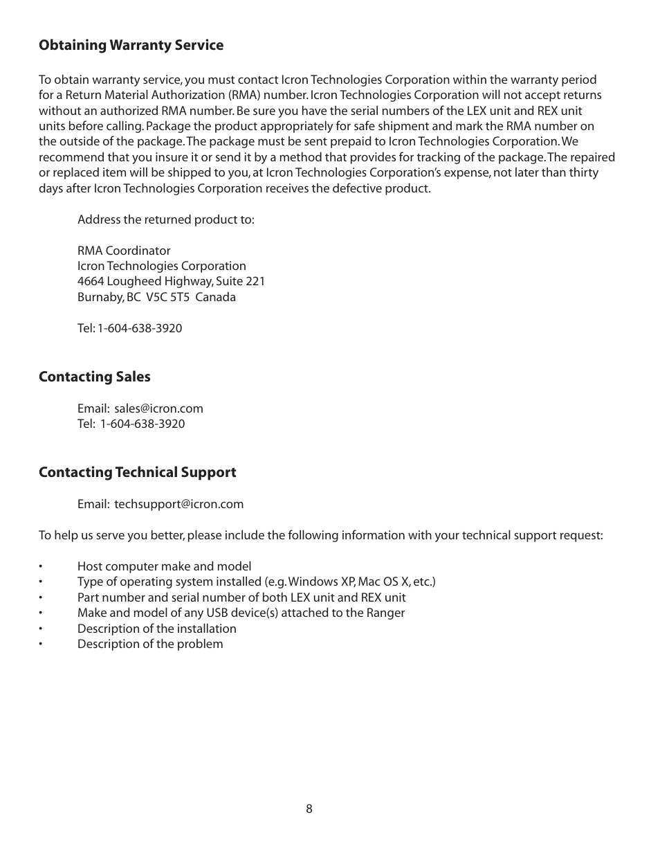 B&B Electronics 00-00169_170_174_194 - Manual User Manual | Page 9 / 12