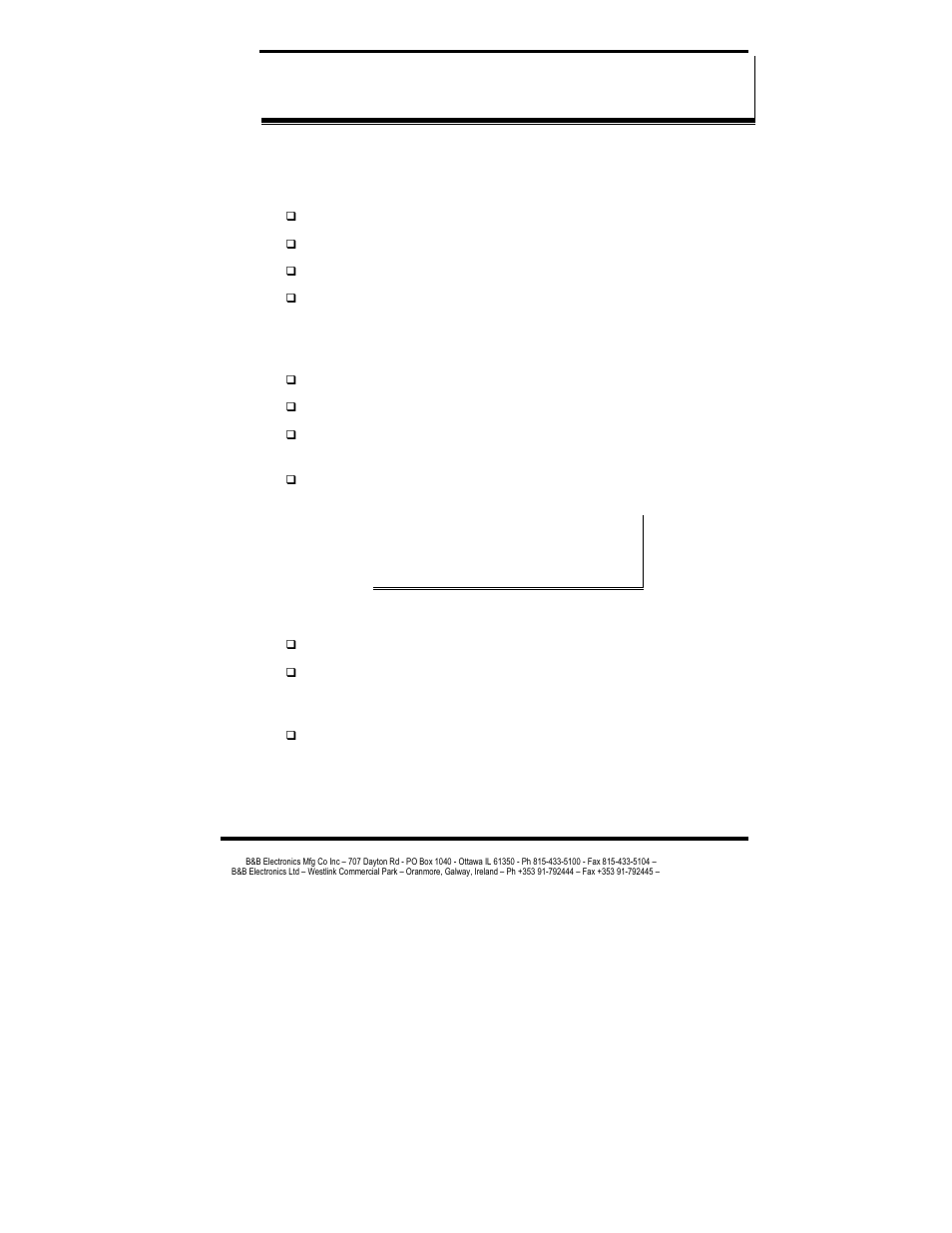 B&B Electronics ESR901WB - Manual User Manual | Page 21 / 60