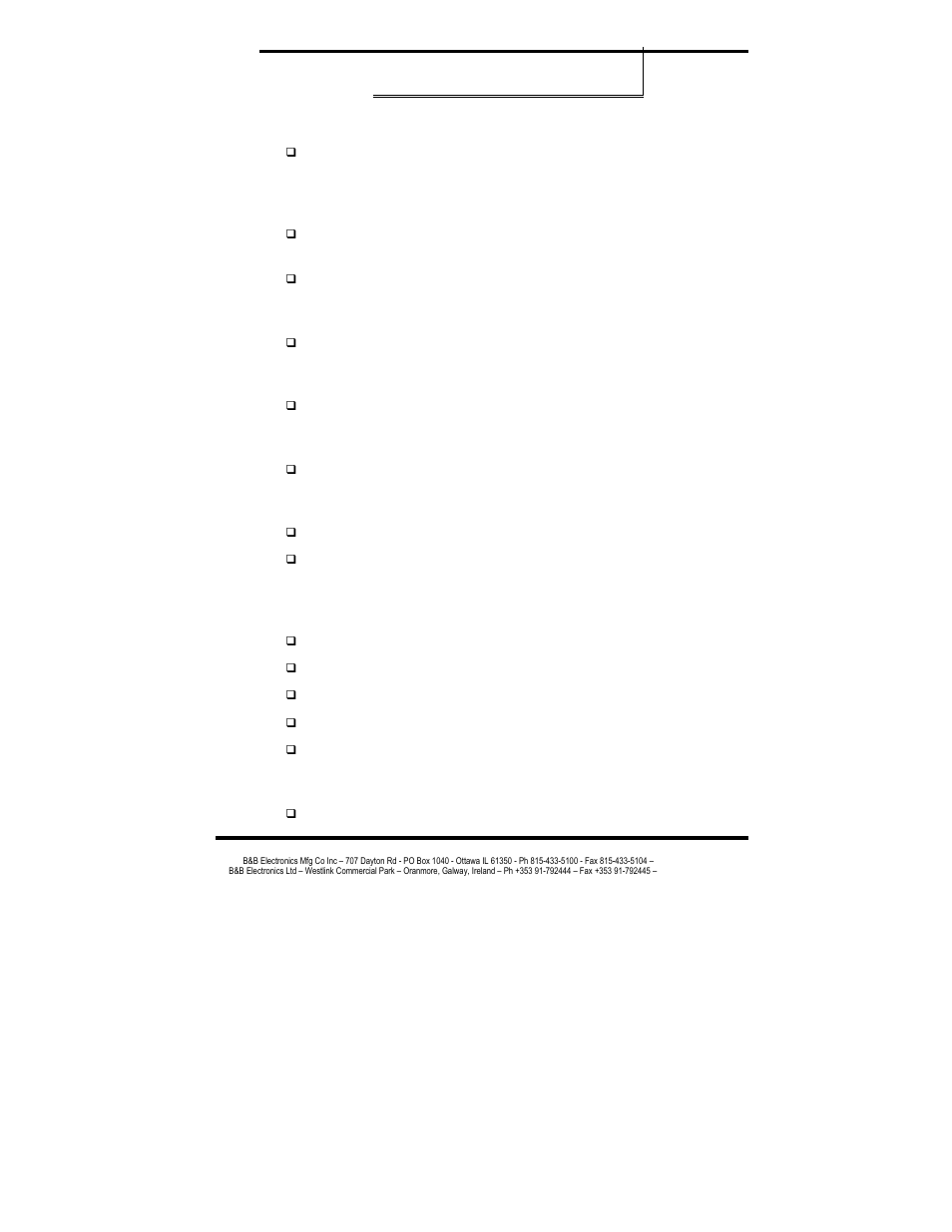 B&B Electronics ESR901WB - Manual User Manual | Page 22 / 60