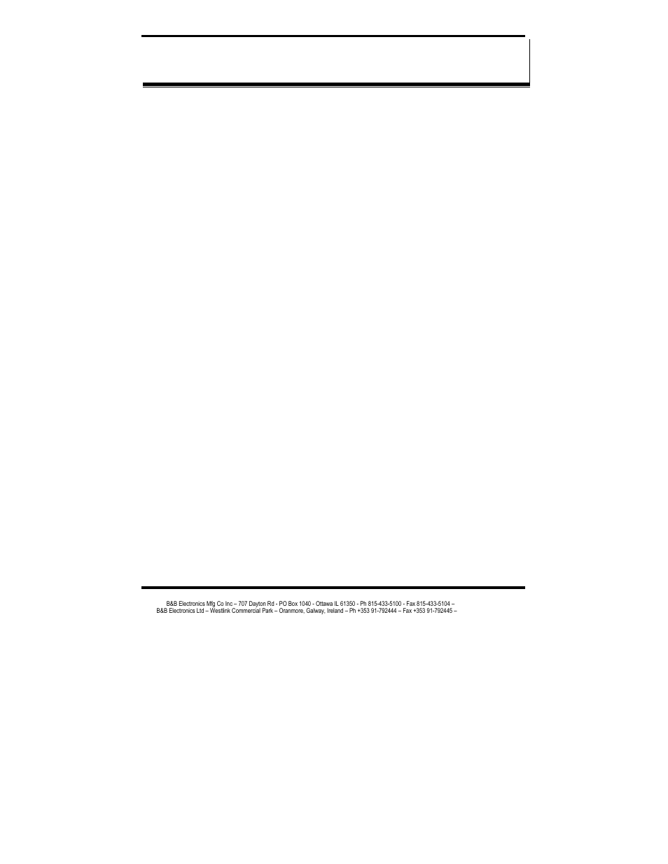 B&B Electronics ESR901WB - Manual User Manual | Page 47 / 60