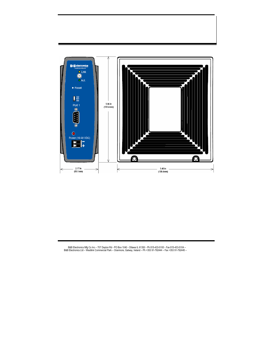 B&B Electronics ESR901WB - Manual User Manual | Page 55 / 60