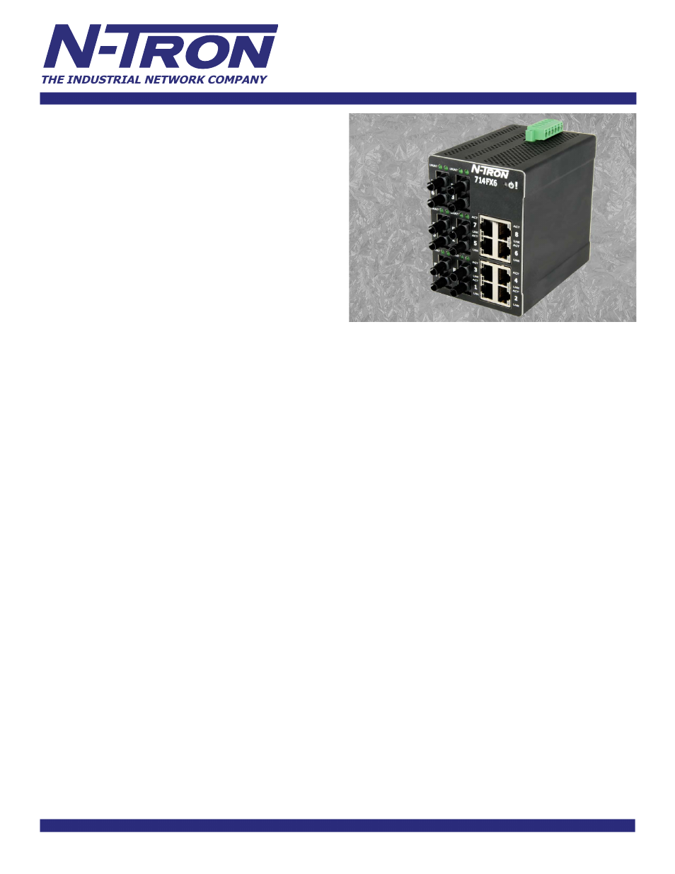 B&B Electronics 714FX6-SC_ST - Datasheet User Manual | 3 pages