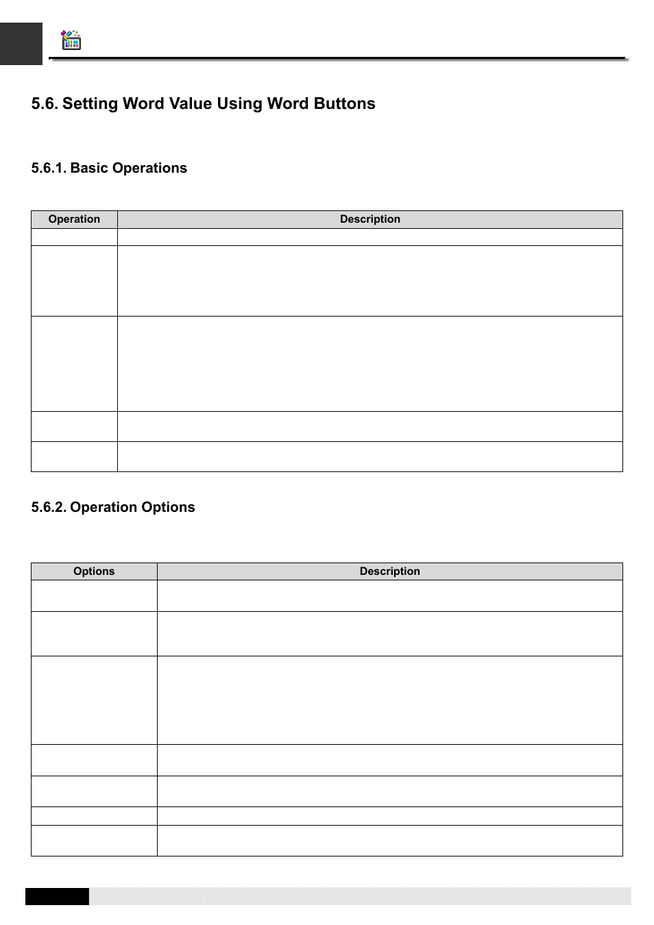 Setting word value using word buttons, Pm designer operation manual | B&B Electronics WOP-2121V-N4AE - Manual User Manual | Page 205 / 664