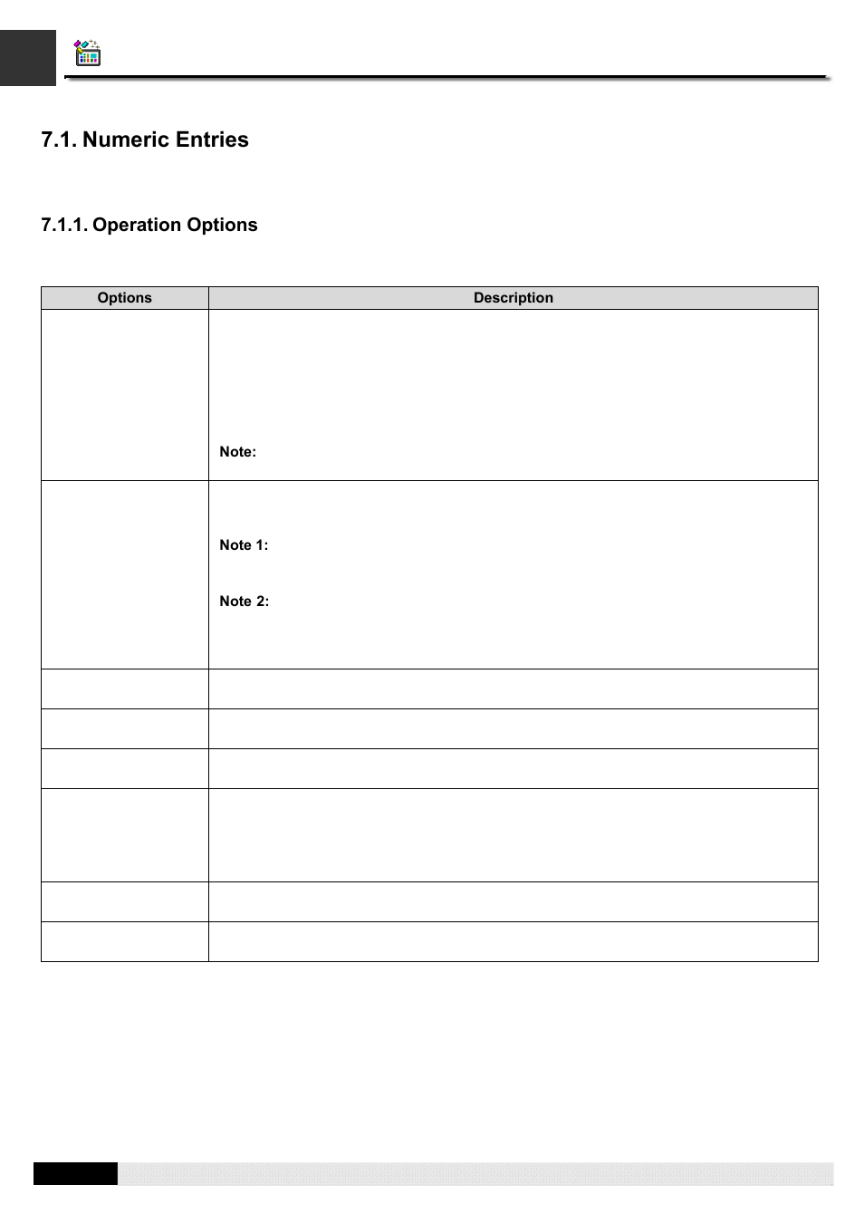 Numeric entries, Pm designer operation manual | B&B Electronics WOP-2121V-N4AE - Manual User Manual | Page 245 / 664