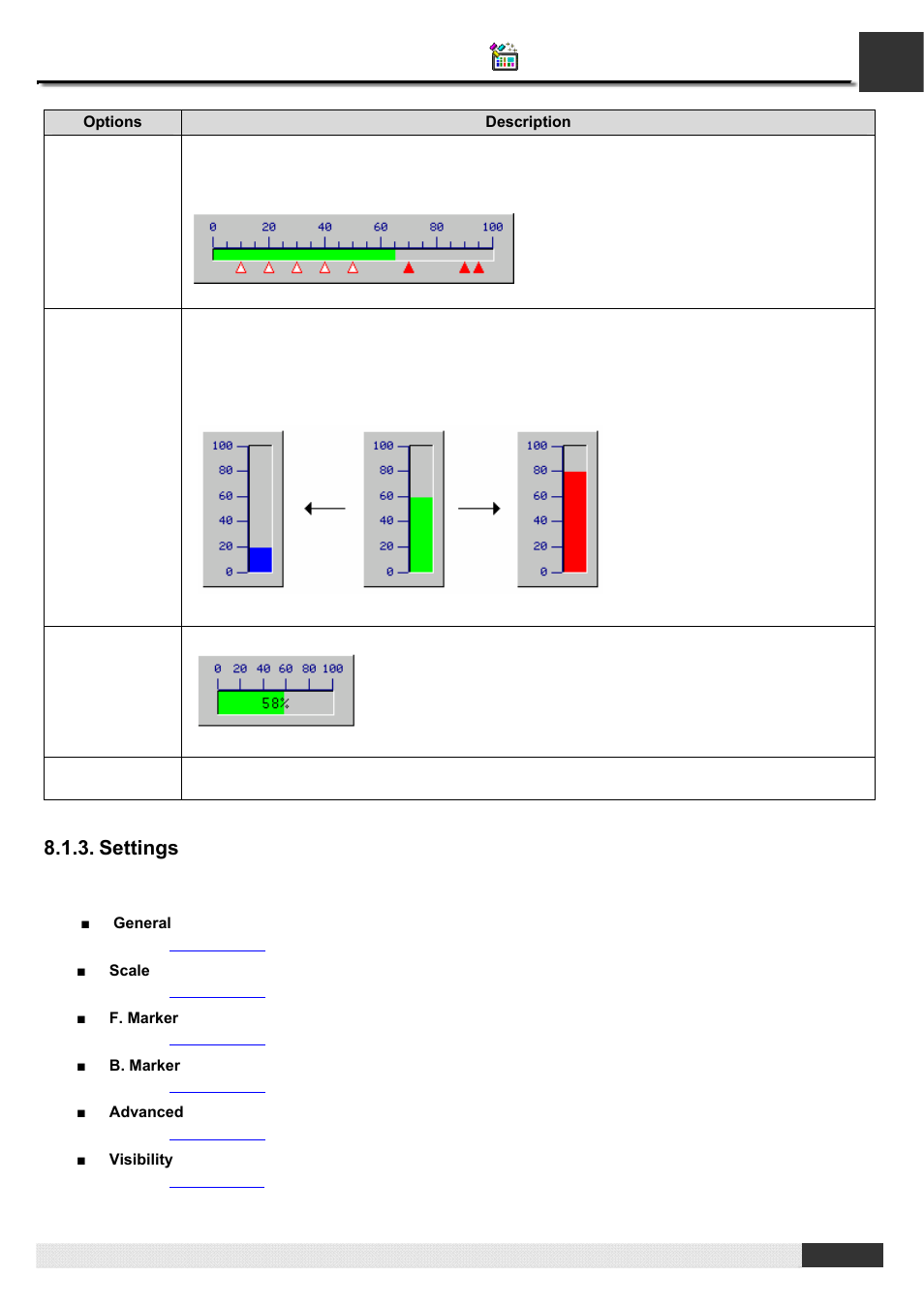 Settings, Pm designer operation manual | B&B Electronics WOP-2121V-N4AE - Manual User Manual | Page 278 / 664