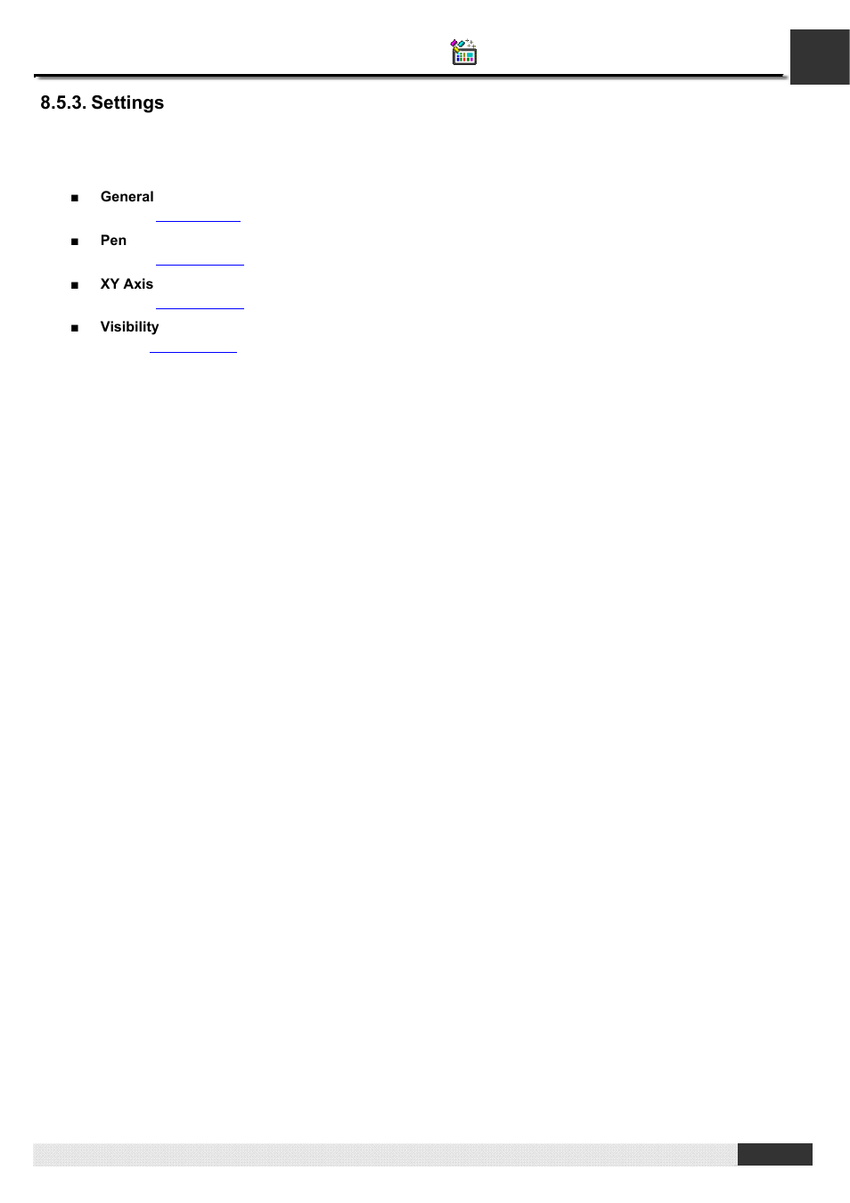 Settings, Pm designer operation manual | B&B Electronics WOP-2121V-N4AE - Manual User Manual | Page 304 / 664