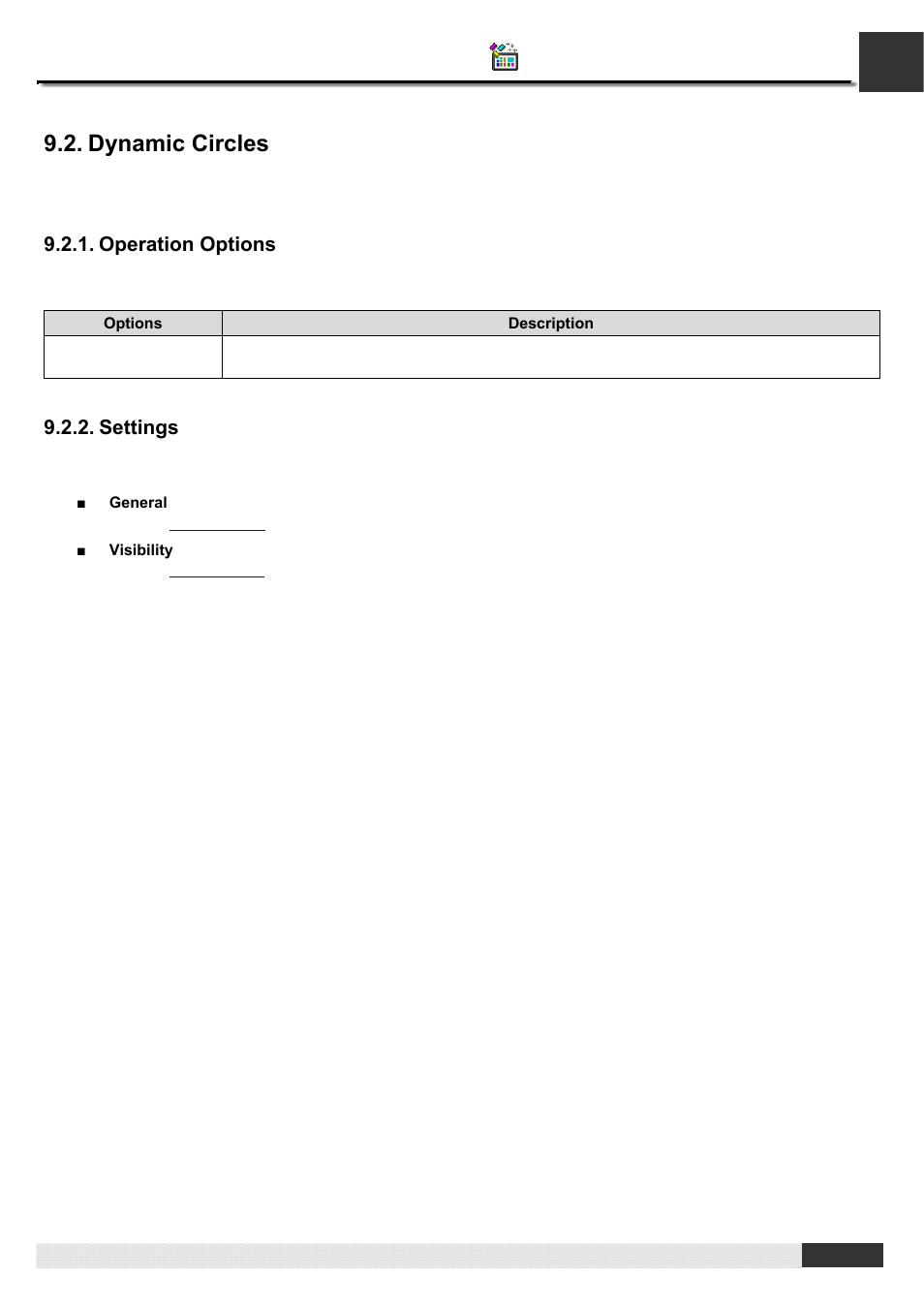 Dynamic circles, Pm designer operation manual | B&B Electronics WOP-2121V-N4AE - Manual User Manual | Page 316 / 664