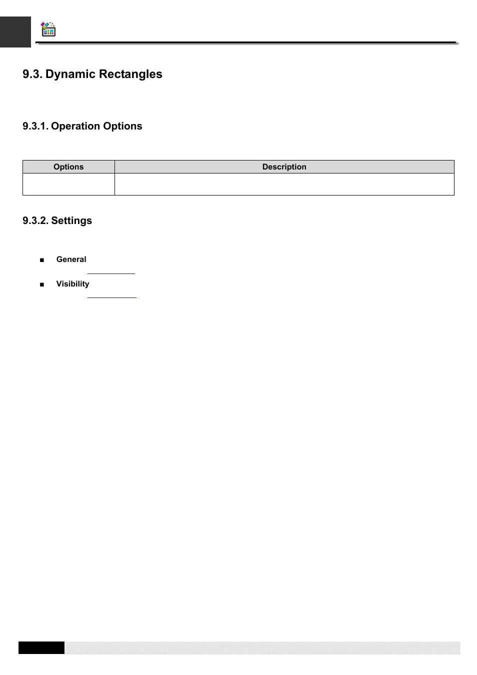 Dynamic rectangles | B&B Electronics WOP-2121V-N4AE - Manual User Manual | Page 319 / 664