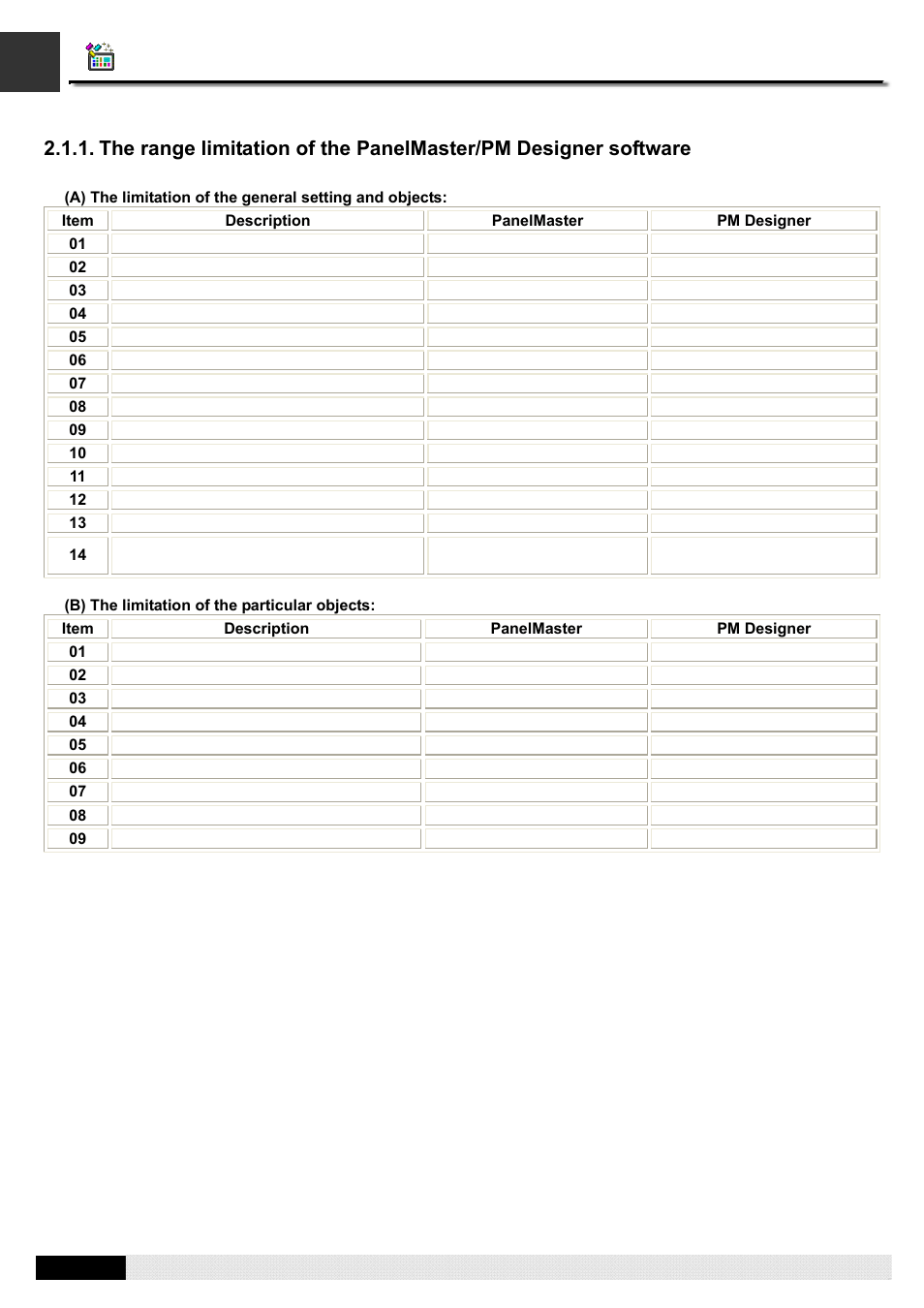 Pm designer operation manual | B&B Electronics WOP-2121V-N4AE - Manual User Manual | Page 42 / 664