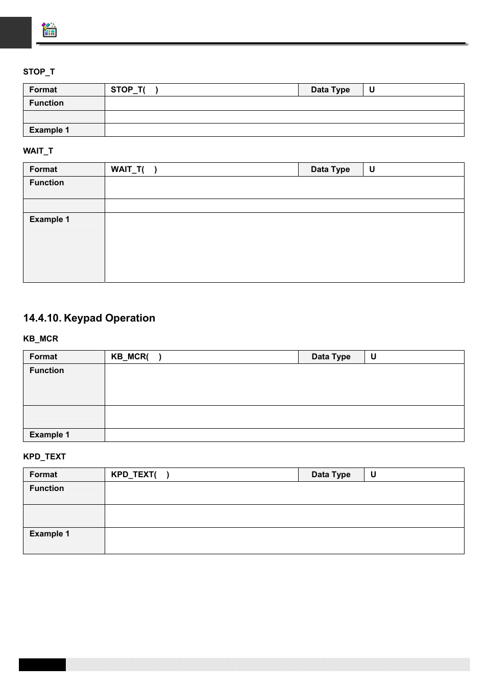 Pm designer operation manual, Keypad operation | B&B Electronics WOP-2121V-N4AE - Manual User Manual | Page 438 / 664