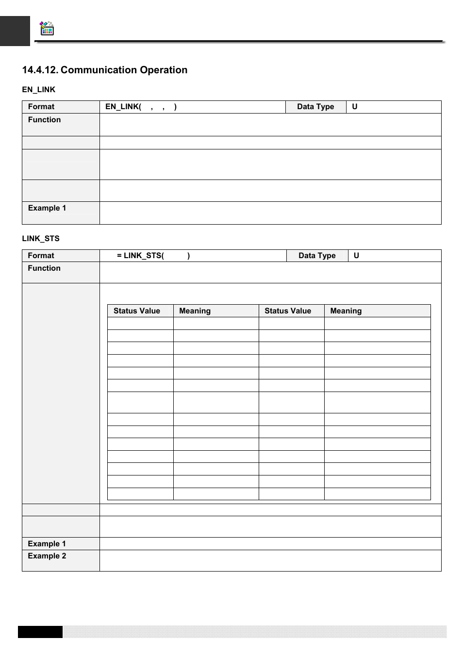 Pm designer operation manual, Communication operation | B&B Electronics WOP-2121V-N4AE - Manual User Manual | Page 440 / 664