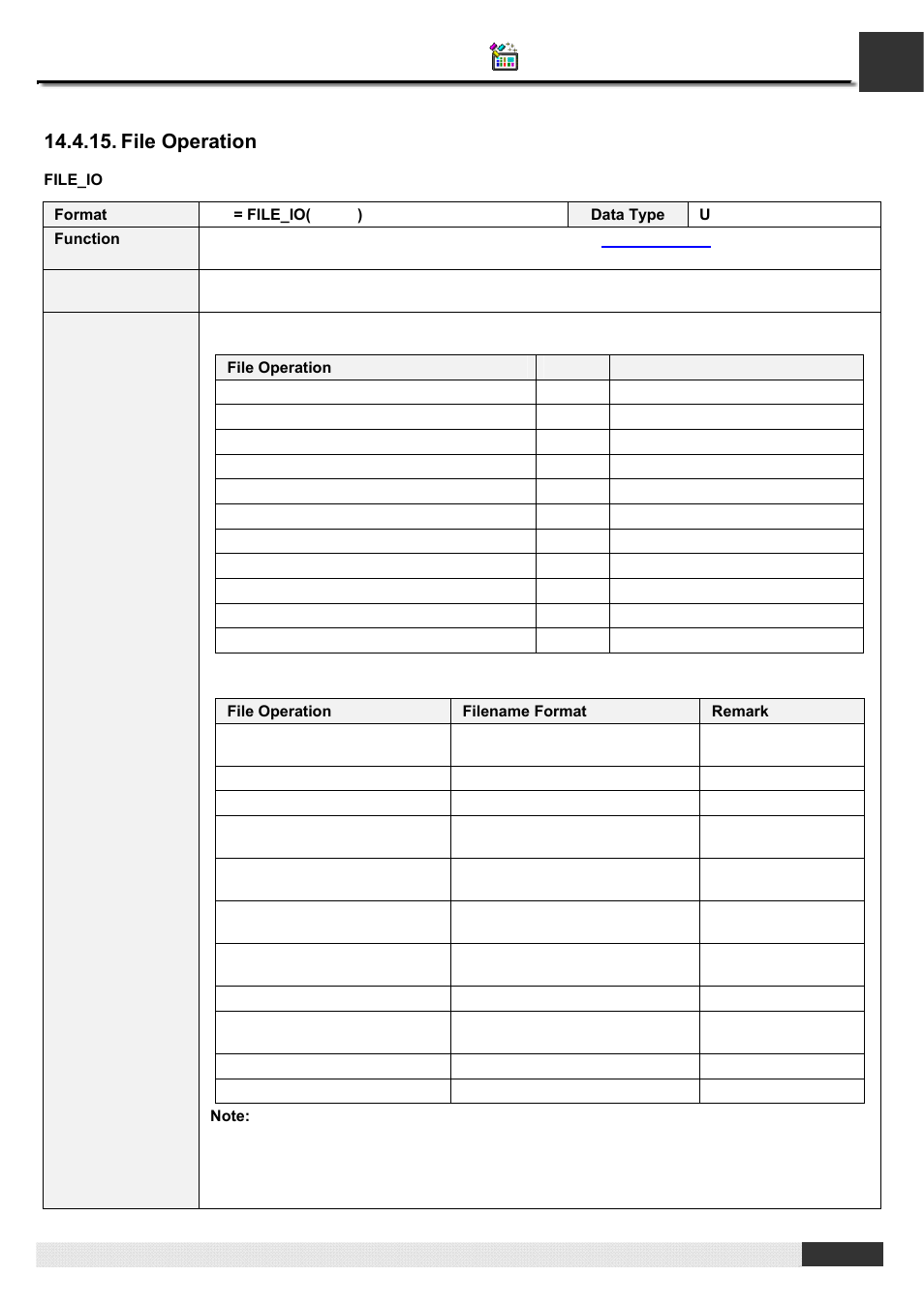 Pm designer operation manual, File operation | B&B Electronics WOP-2121V-N4AE - Manual User Manual | Page 443 / 664