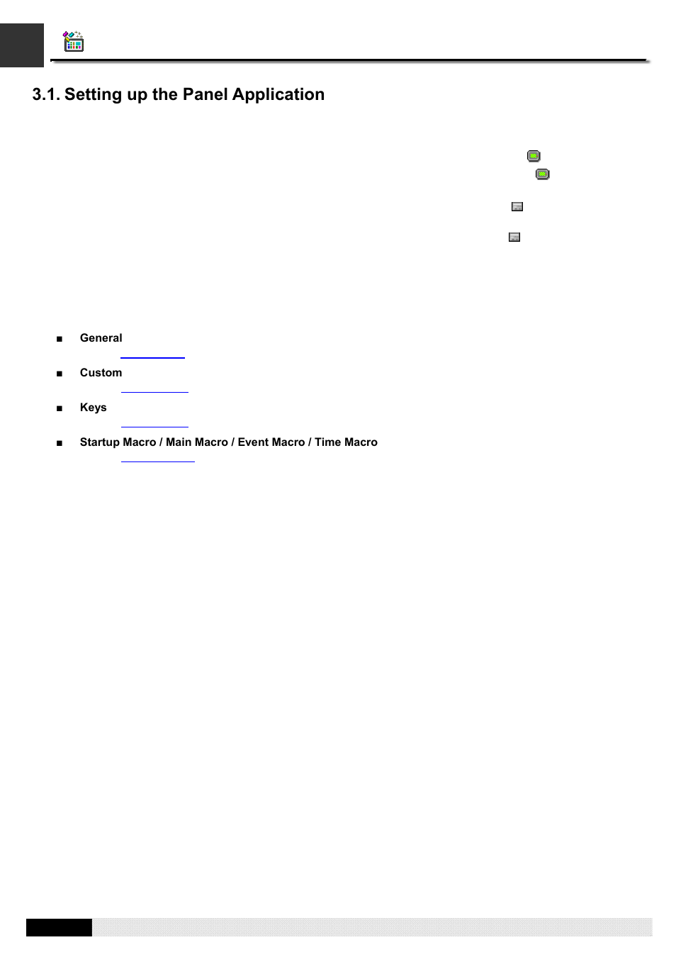 Setting up the panel application, Pm designer operation manual | B&B Electronics WOP-2121V-N4AE - Manual User Manual | Page 62 / 664