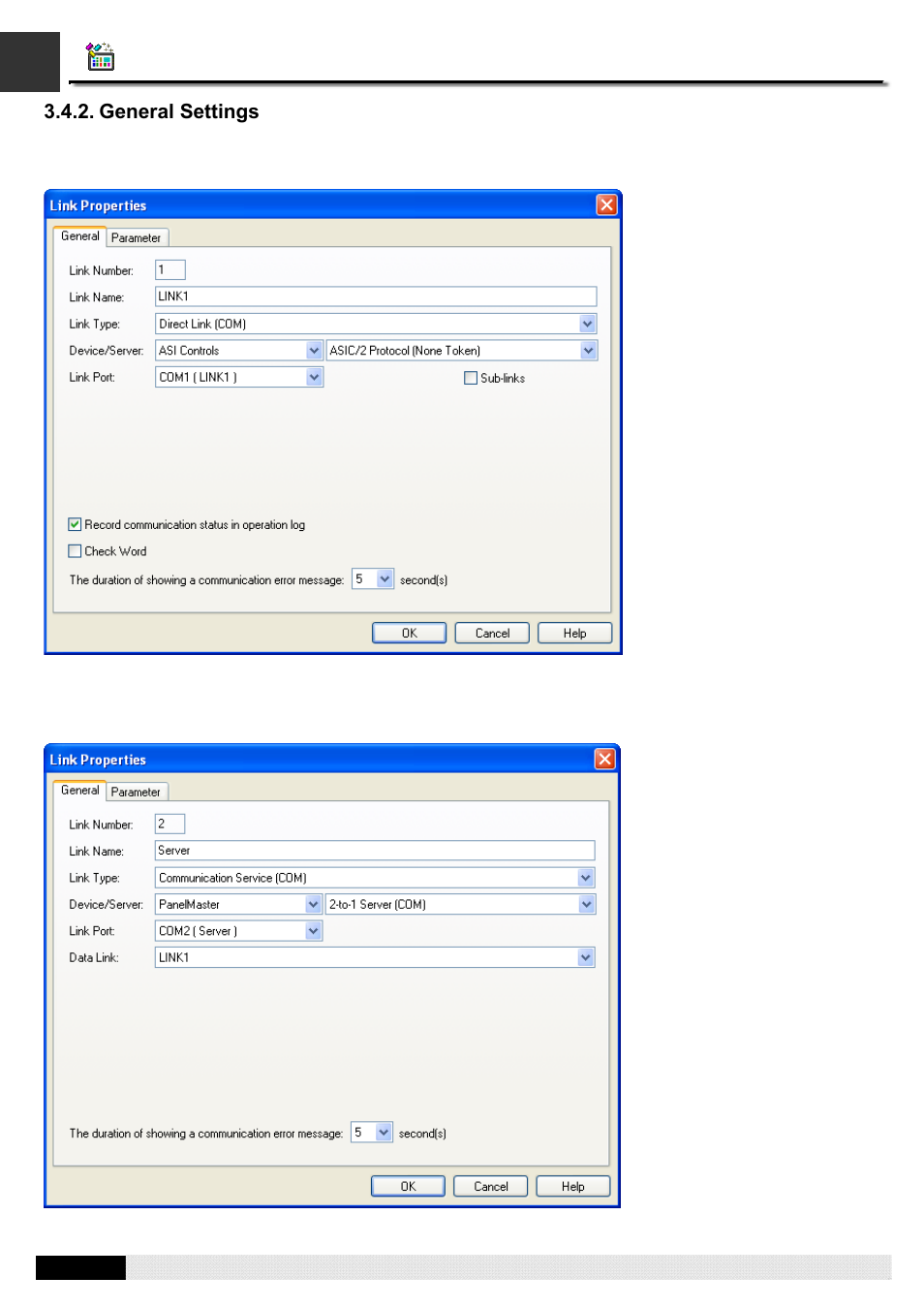 General settings | B&B Electronics WOP-2121V-N4AE - Manual User Manual | Page 84 / 664