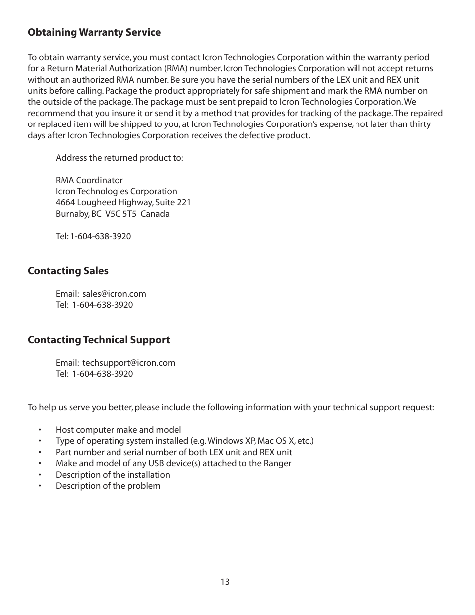 B&B Electronics 00-00231--233 - Manual User Manual | Page 14 / 16