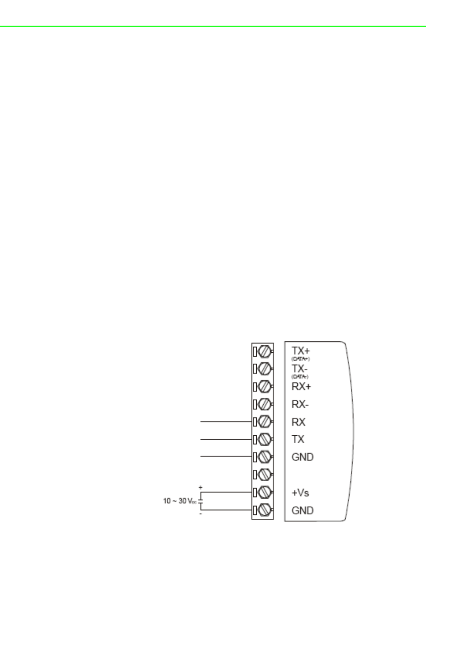 4 connecting to a host or the network, 5 adam-4572 serial port wiring, Figure 2.36 wiring rs-232 connection | Connecting to a host or the network | B&B Electronics EKI-1222 - Manual User Manual | Page 36 / 62