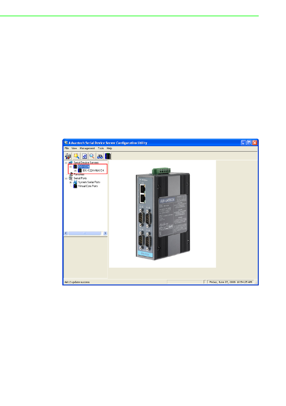 3 discovering modbus gateways, 1 auto searching, Discovering modbus gateways 3.3.1 | Auto searching | B&B Electronics EKI-1222 - Manual User Manual | Page 44 / 62