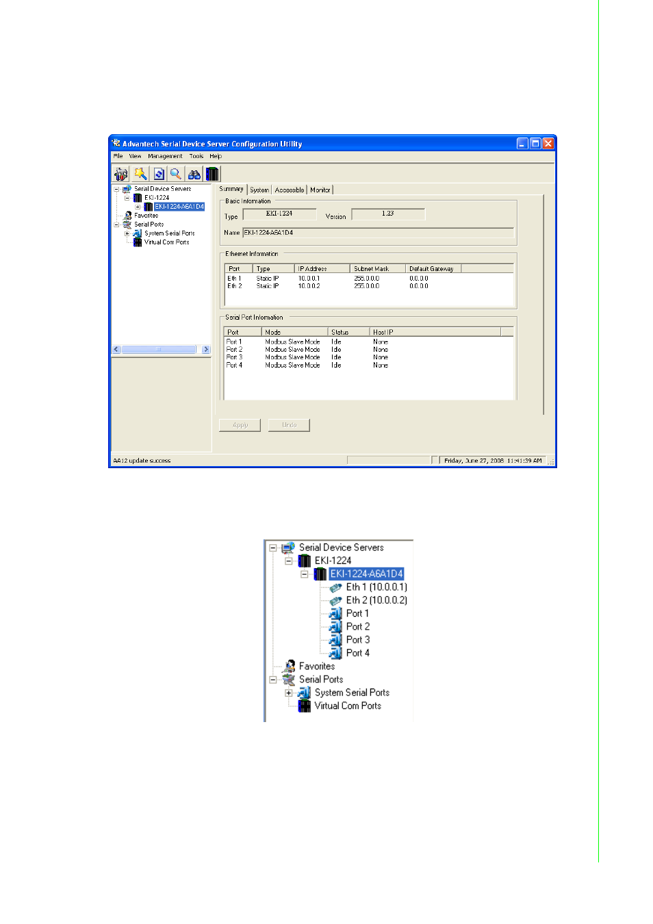 Chapter 3 c onfiguration | B&B Electronics EKI-1222 - Manual User Manual | Page 45 / 62
