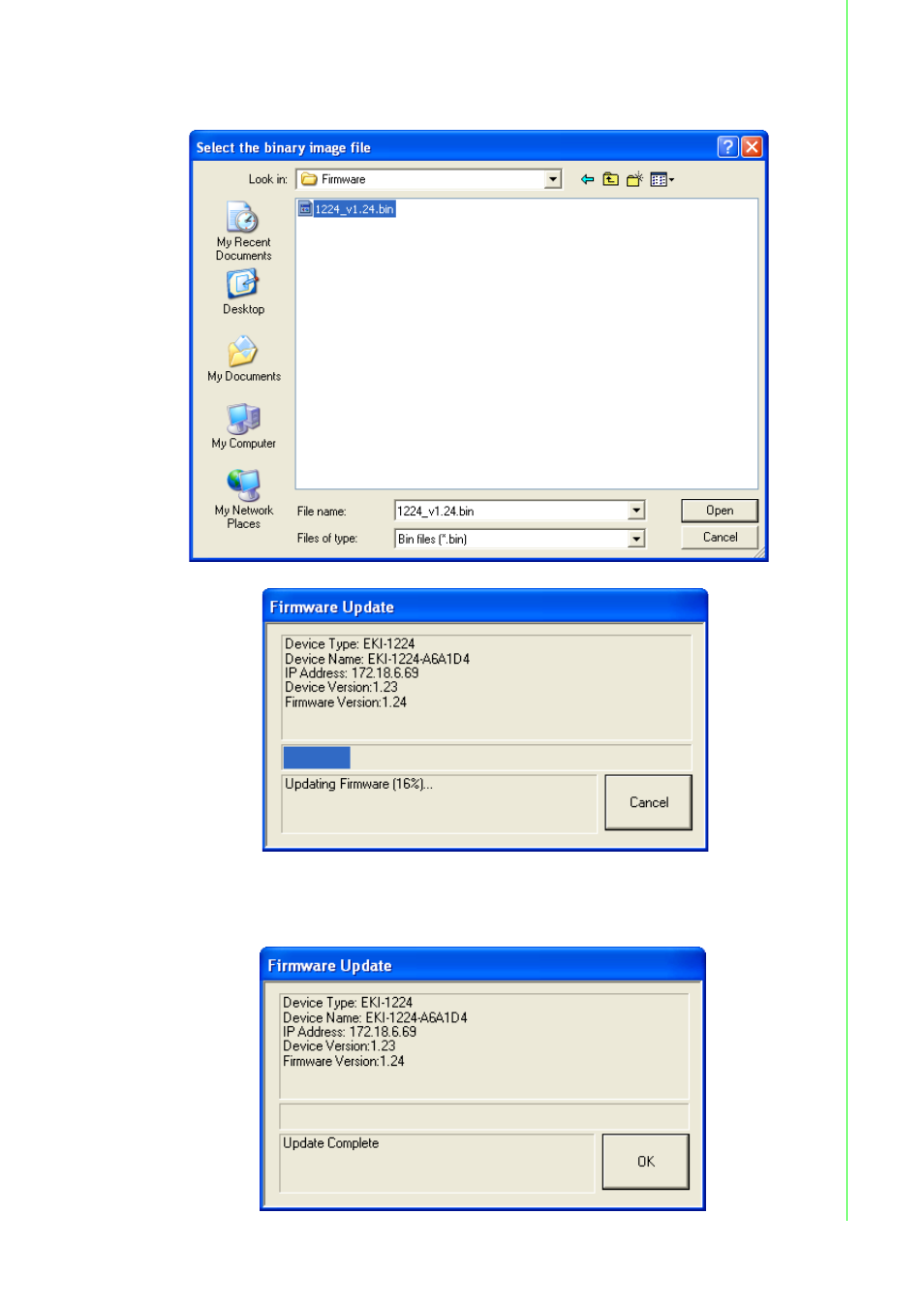 Chapter 3 c onfiguration | B&B Electronics EKI-1222 - Manual User Manual | Page 61 / 62