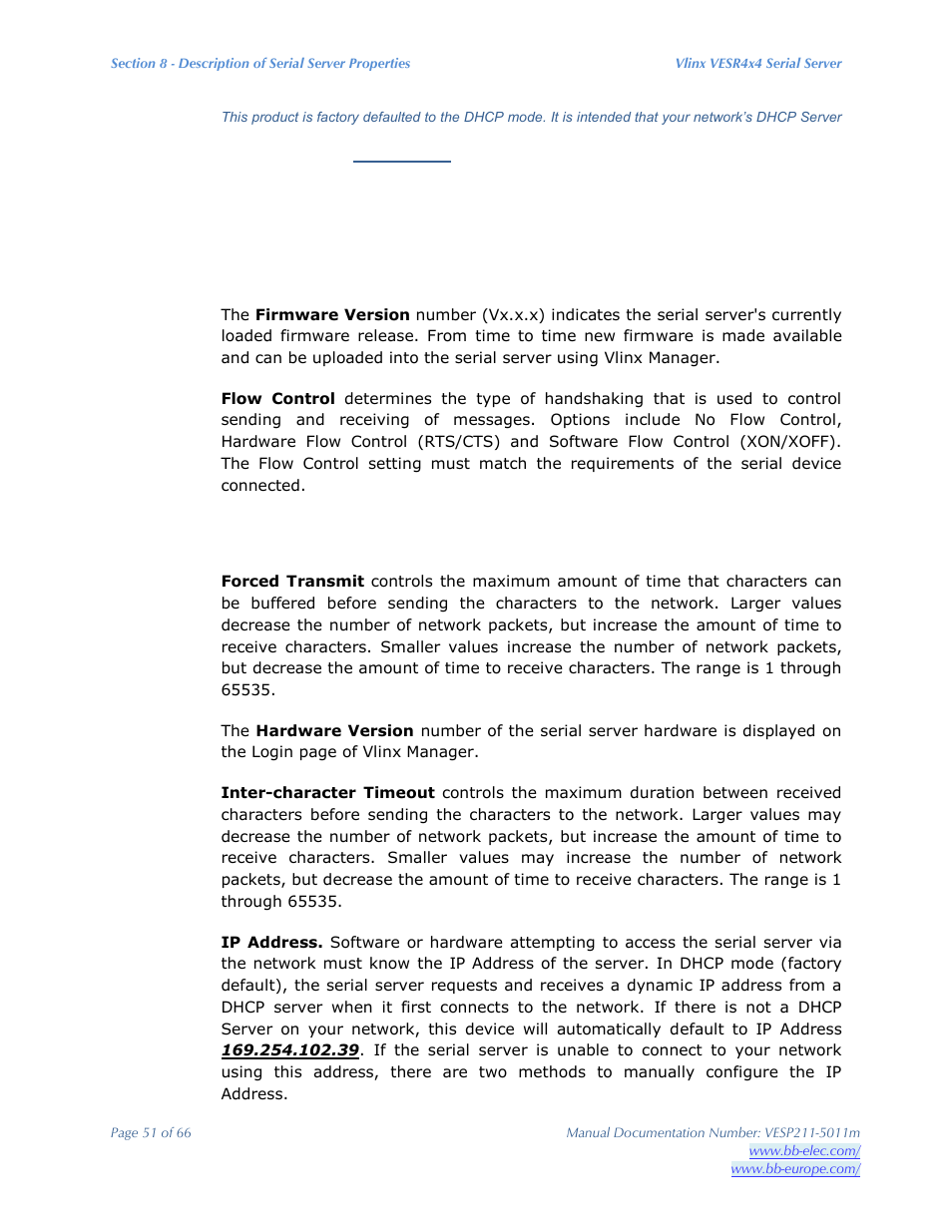 B&B Electronics VESP211 Series - Manual User Manual | Page 51 / 66