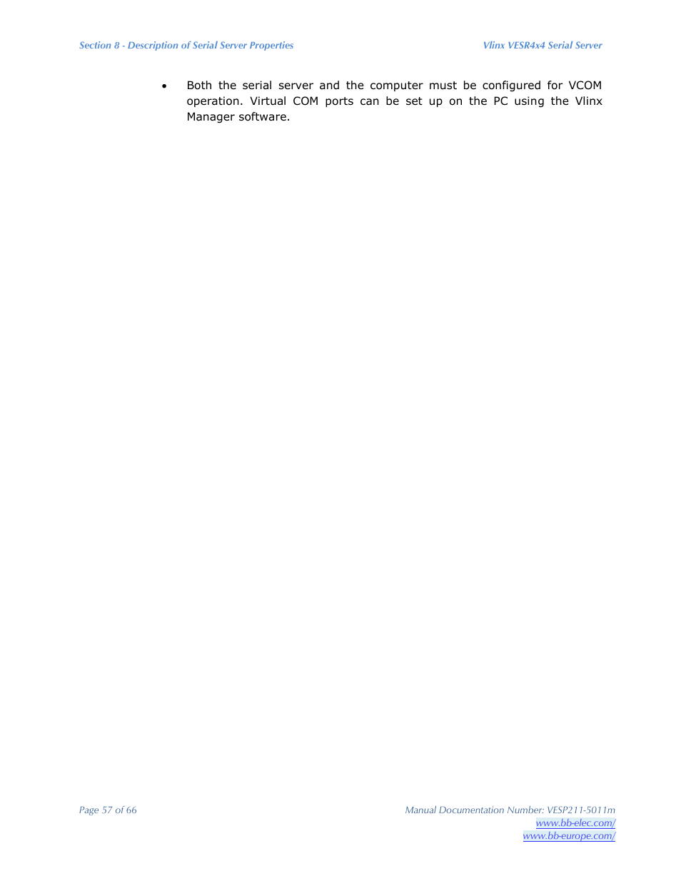 B&B Electronics VESP211 Series - Manual User Manual | Page 57 / 66