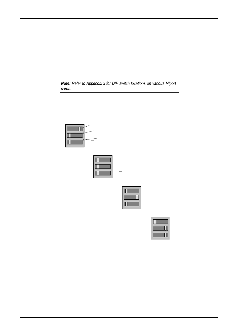 Perating, Election, Setting the dip switches on rs-232/422/485 ports | Operating mode selection | B&B Electronics 3PCIOU4 - Manual User Manual | Page 13 / 57