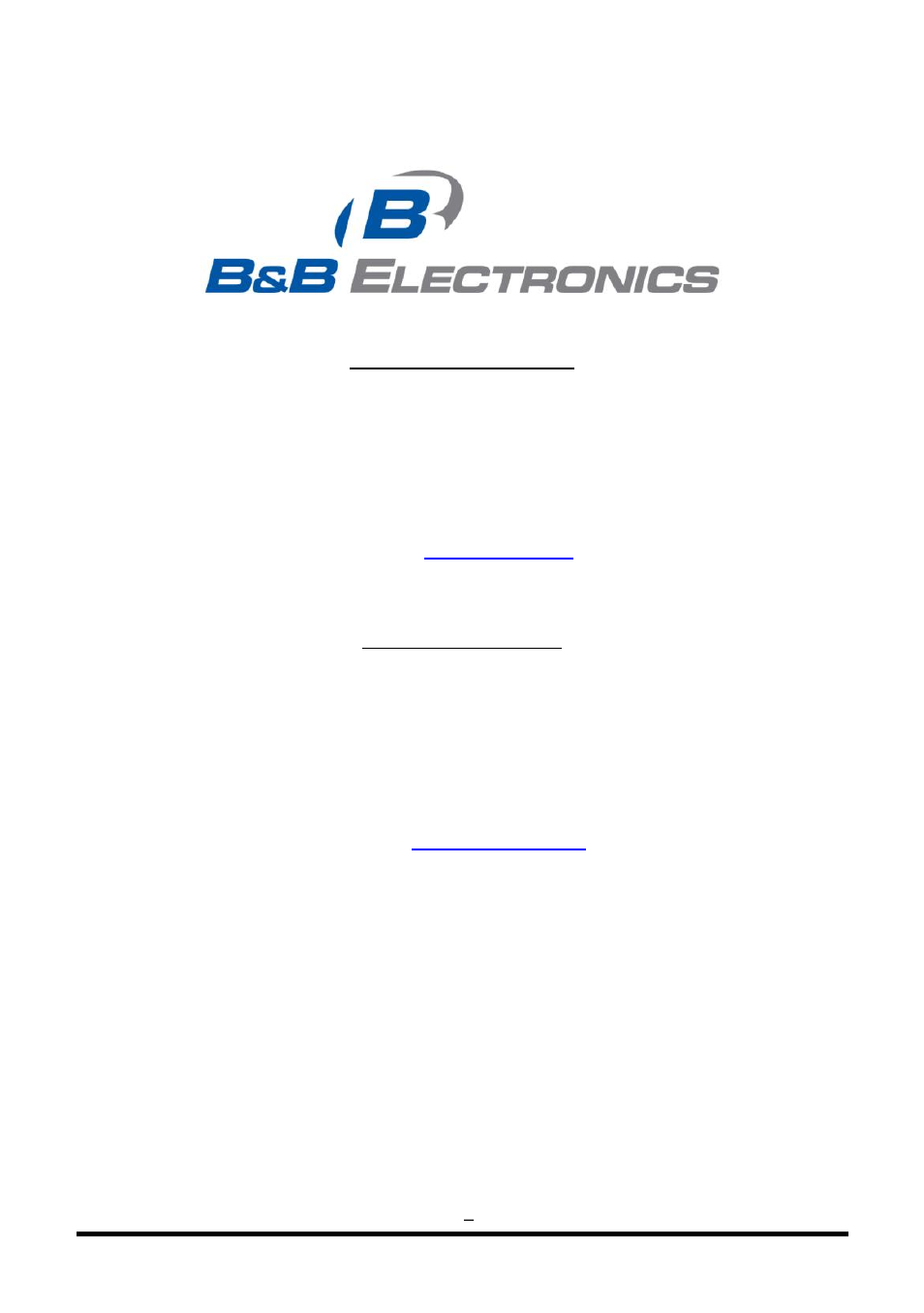 B&B Electronics 3PCIOU4 - Manual User Manual | Page 2 / 57