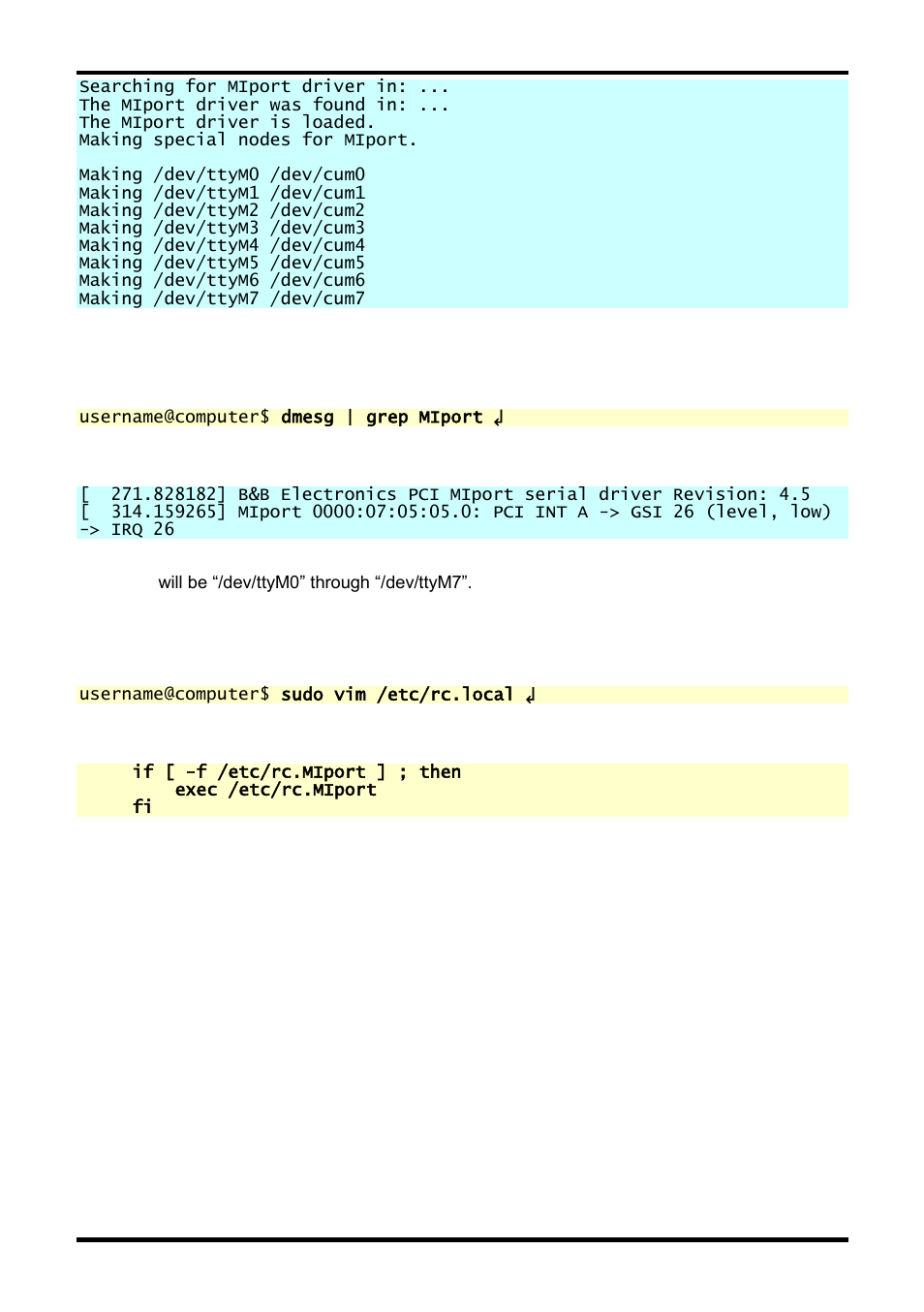 B&B Electronics 3PCIOU4 - Manual User Manual | Page 30 / 57