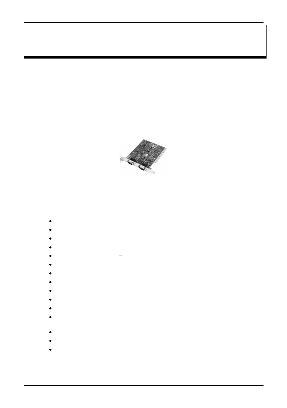 Chapter 1: general information, Ntroduction, Eatures | B&B Electronics 3PCIOU4 - Manual User Manual | Page 7 / 57