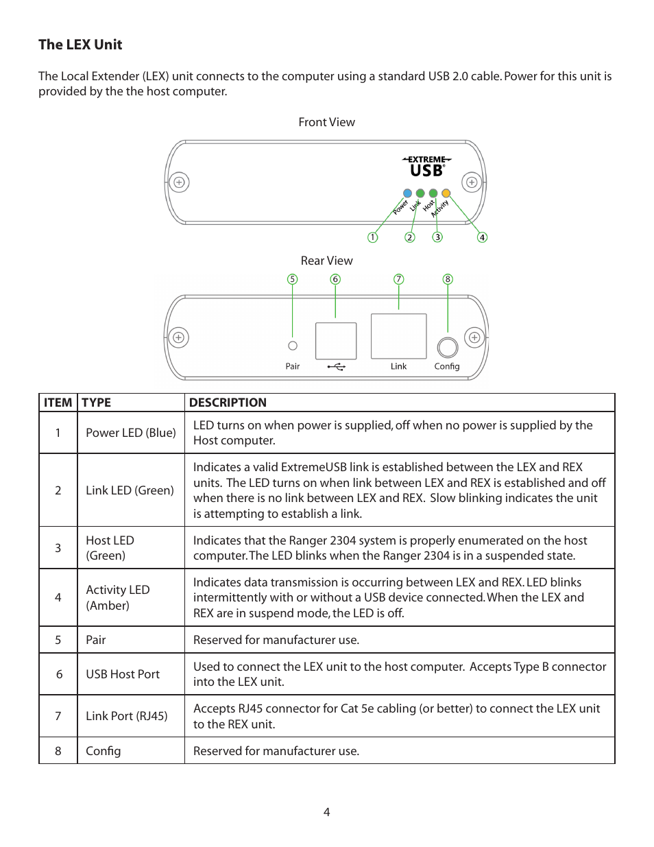 The lex unit | B&B Electronics 00-00347--50 - Manual User Manual | Page 5 / 16