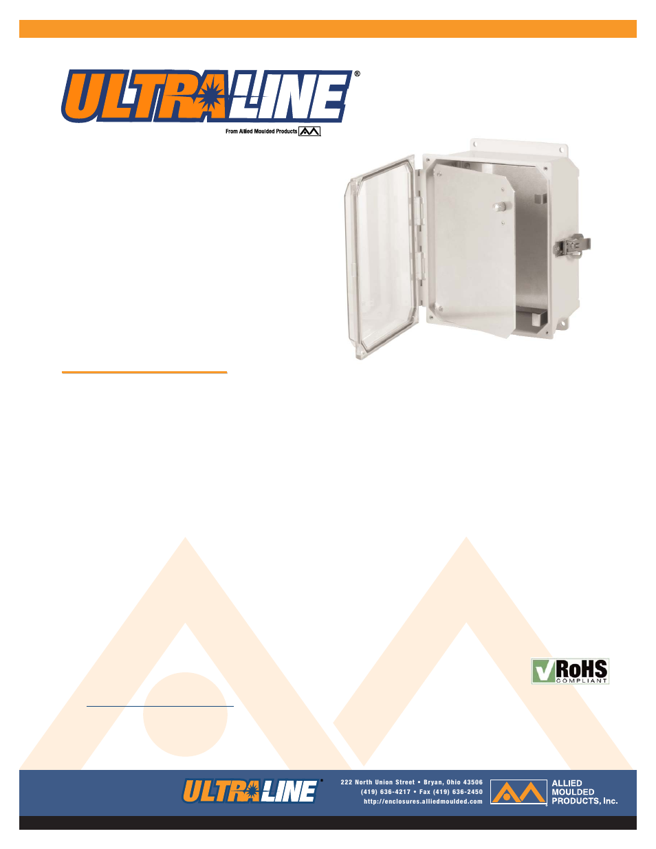 Alled Moulded HFPU108 User Manual | 1 page