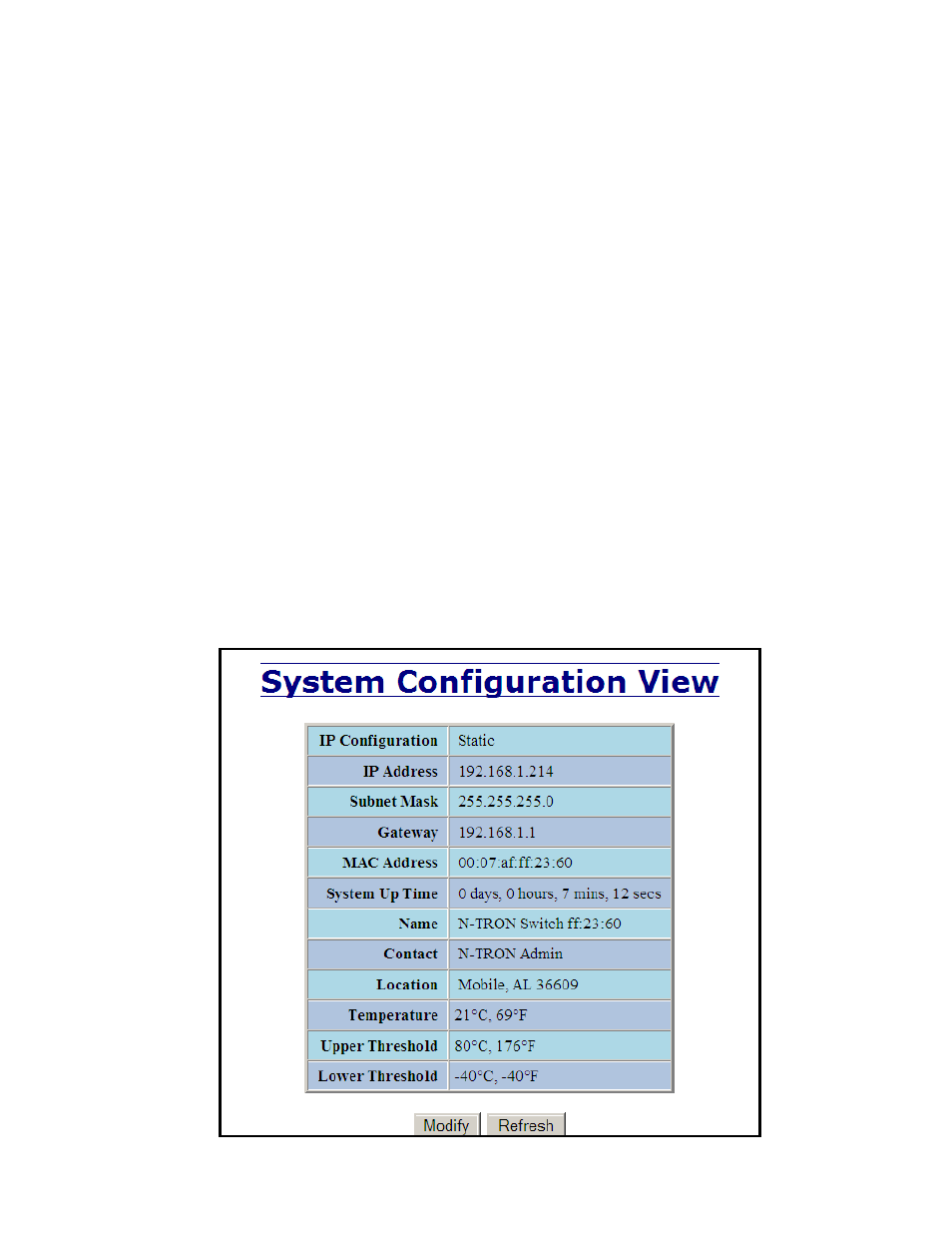 Administration – system | B&B Electronics 709FXE-ST-15 - Manual User Manual | Page 27 / 153