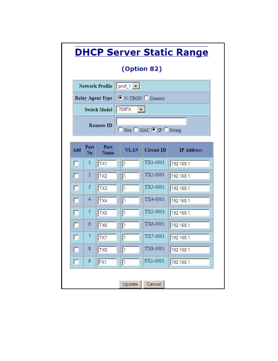 Dhcp – server – setup ip maps, continued | B&B Electronics 709FXE-ST-15 - Manual User Manual | Page 37 / 153