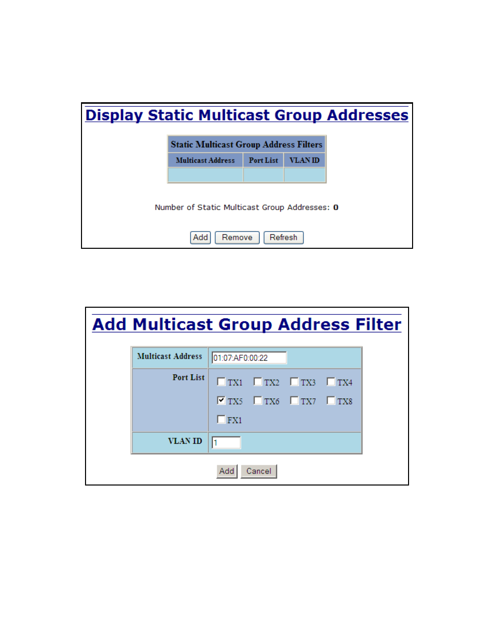 Bridging – multicast addresses | B&B Electronics 709FXE-ST-15 - Manual User Manual | Page 63 / 153