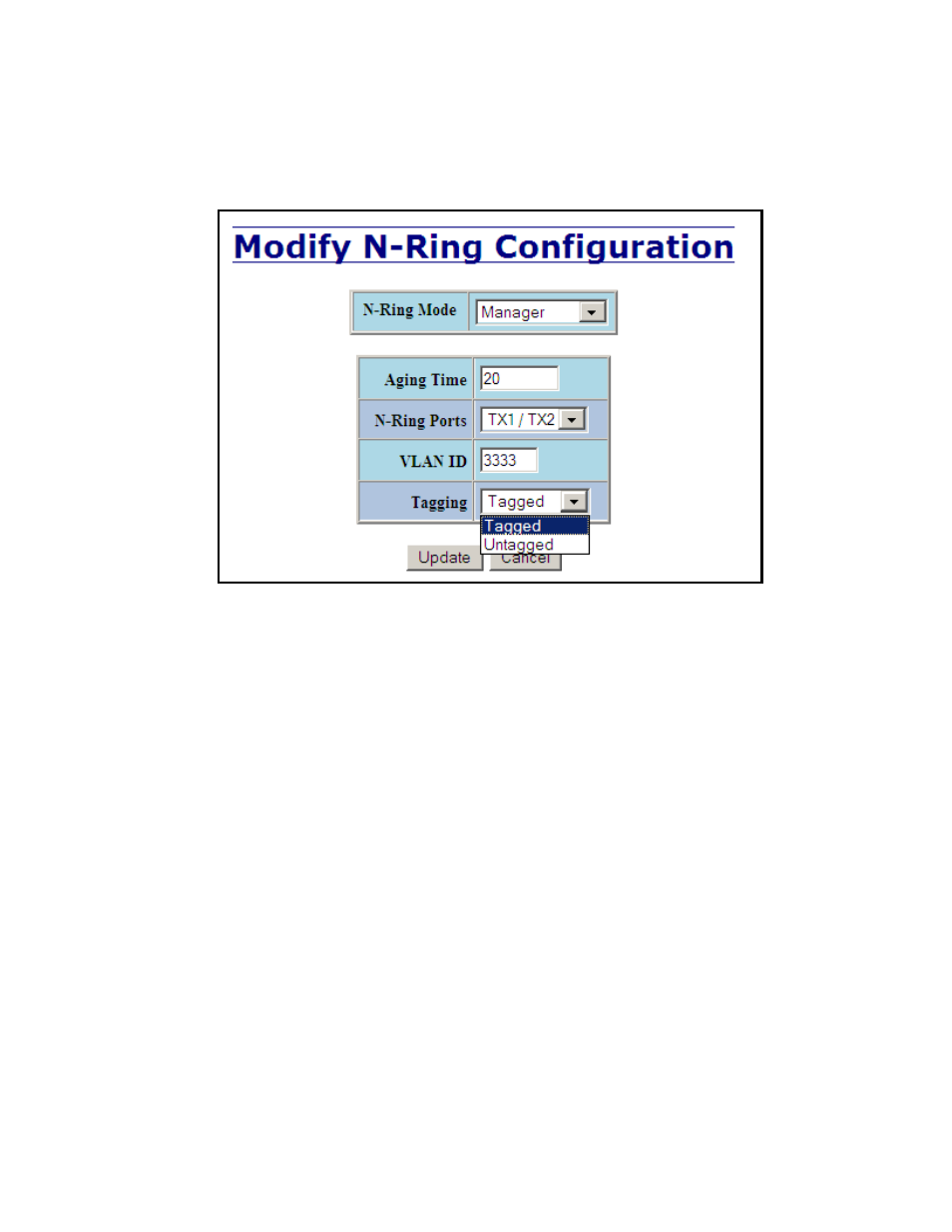 N-ring – configuration, continued | B&B Electronics 709FXE-ST-15 - Manual User Manual | Page 82 / 153