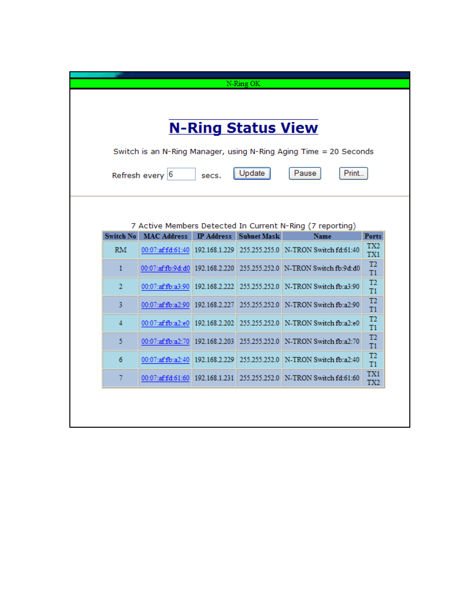 B&B Electronics 709FXE-ST-15 - Manual User Manual | Page 86 / 153