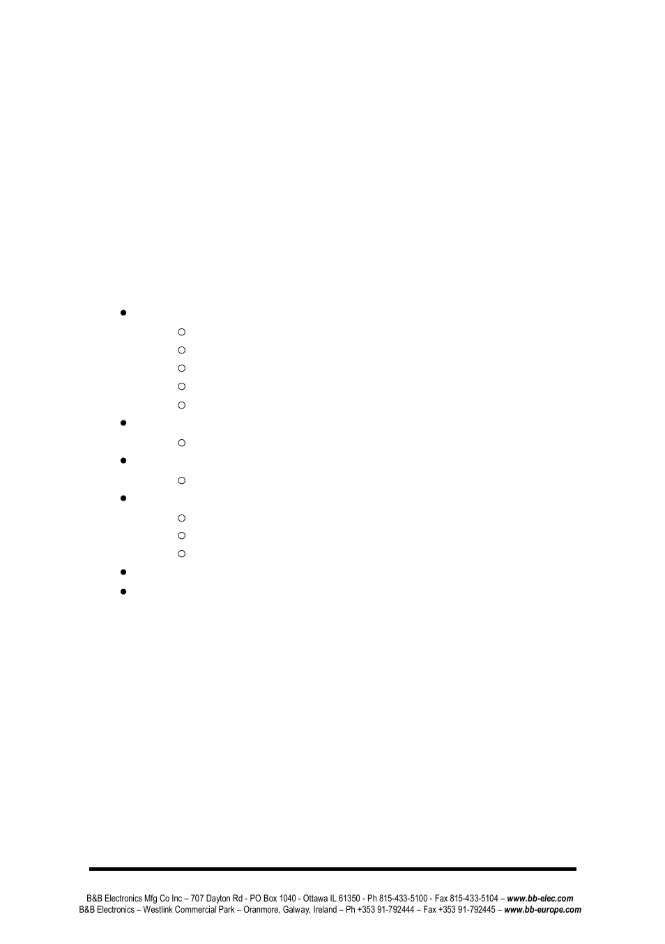 Overview | B&B Electronics EIRP305-24V-T - Manual User Manual | Page 5 / 20