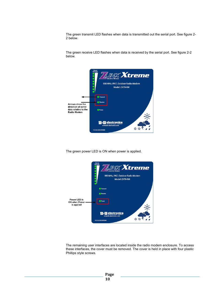 B&B Electronics ZXT9-MB2A-KIT - Manual User Manual | Page 10 / 163