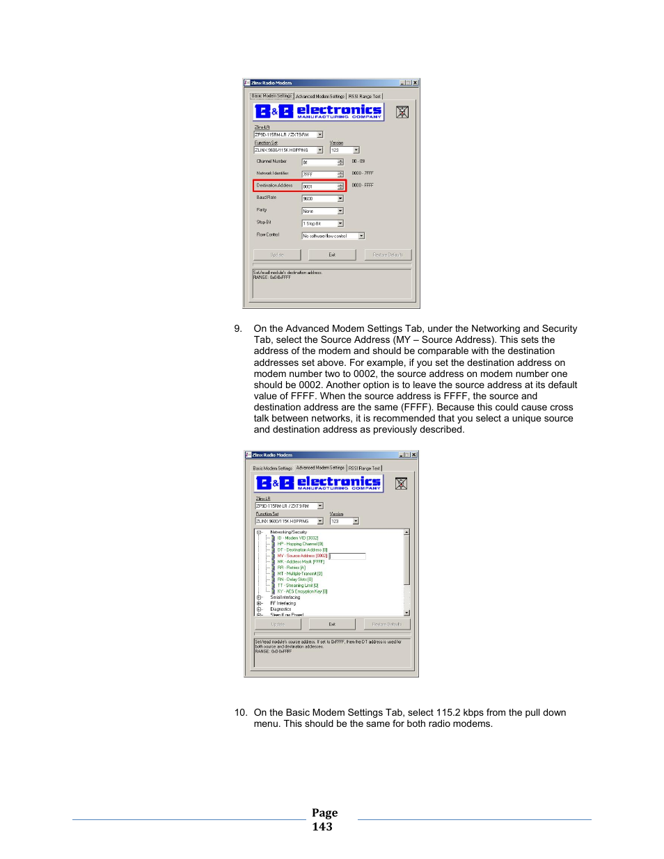 B&B Electronics ZXT9-MB2A-KIT - Manual User Manual | Page 143 / 163