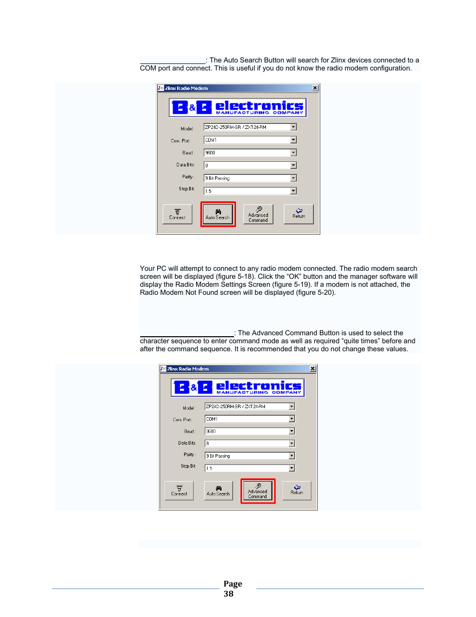 B&B Electronics ZXT9-MB2A-KIT - Manual User Manual | Page 38 / 163