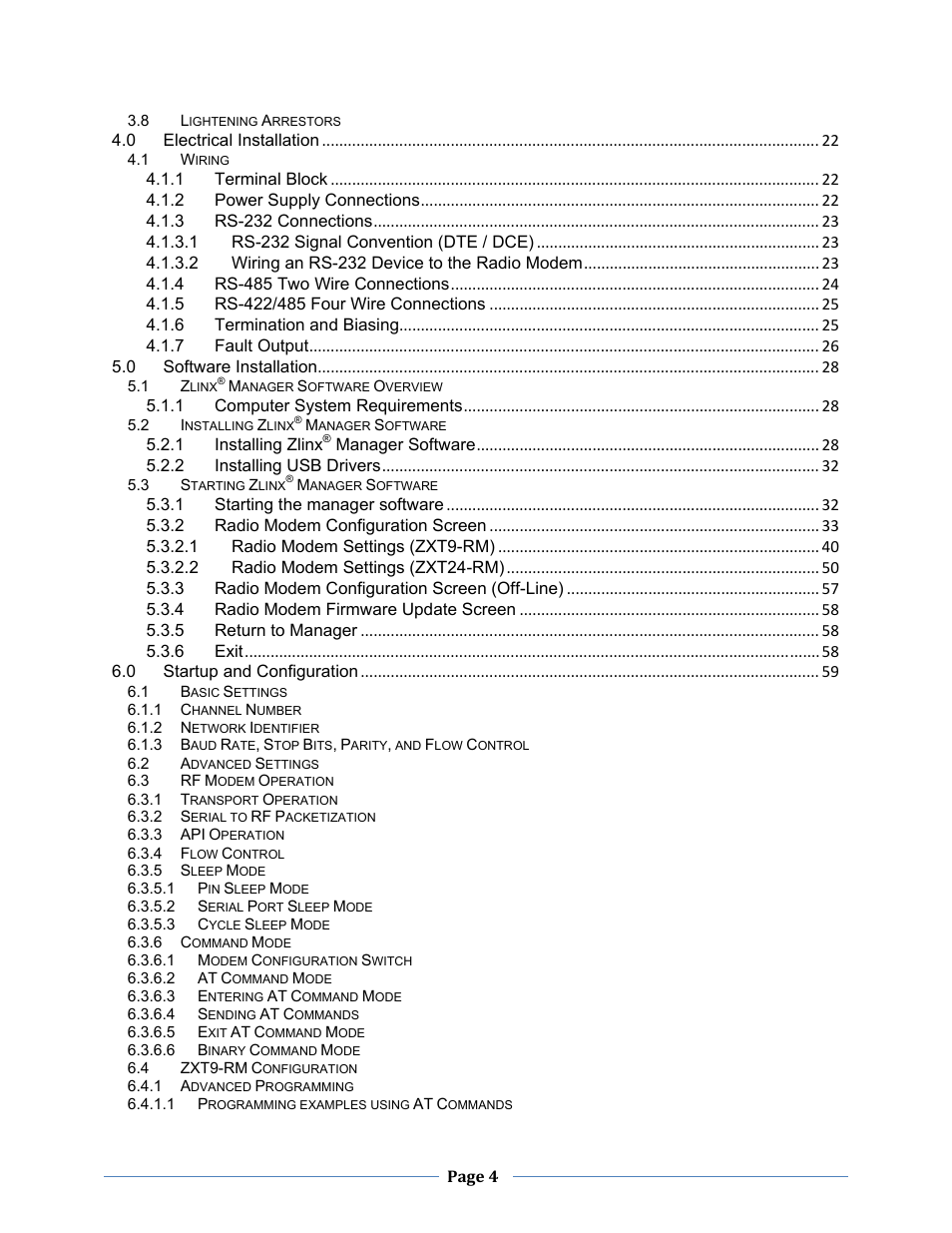 B&B Electronics ZXT9-MB2A-KIT - Manual User Manual | Page 4 / 163