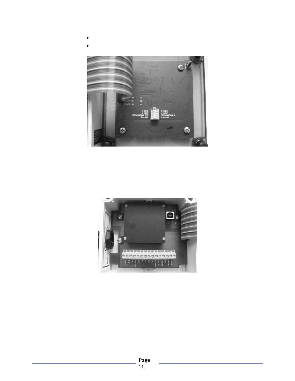 Usb connector, Terminal block | B&B Electronics ZXT9-RM-KIT - Manual User Manual | Page 11 / 164