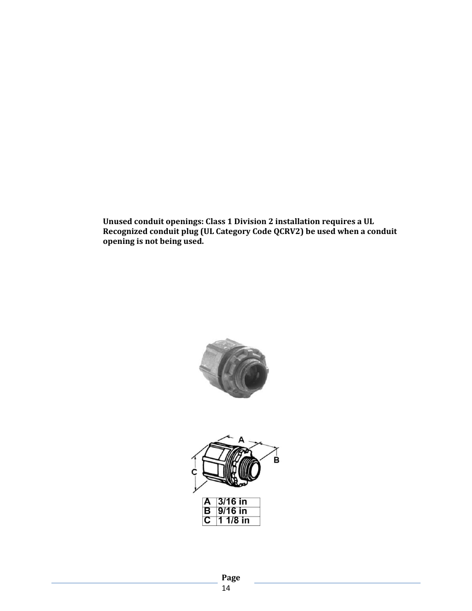 Able, Land, Nstallation | Atertight, Hreaded, Onduit, Escription | B&B Electronics ZXT9-RM-KIT - Manual User Manual | Page 14 / 164