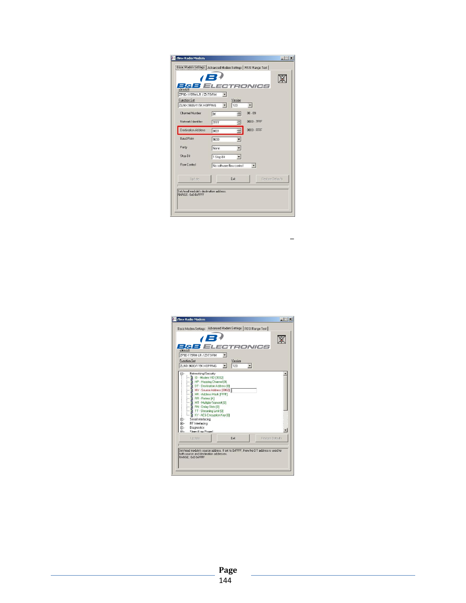 B&B Electronics ZXT9-RM-KIT - Manual User Manual | Page 144 / 164