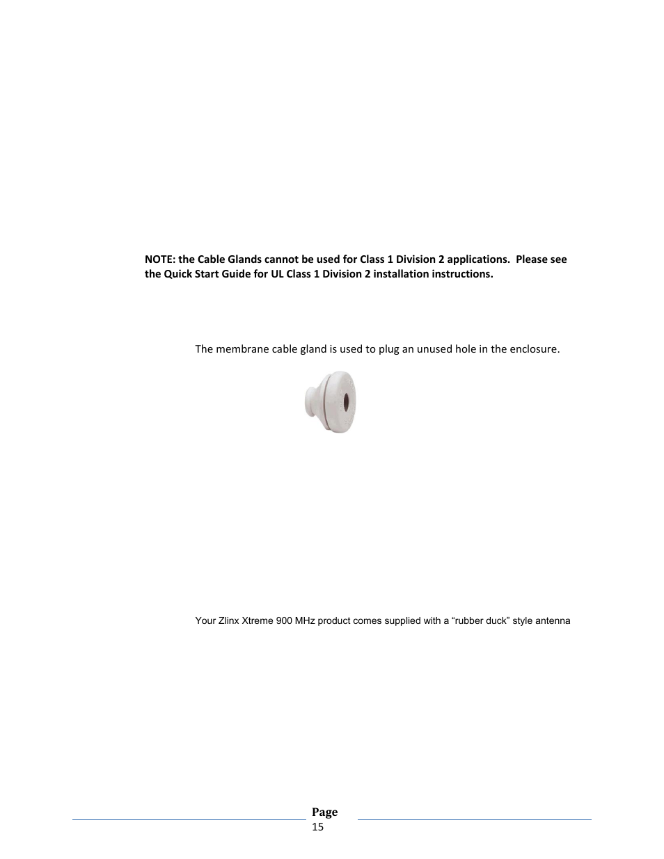 Ater, Ight, Hreaded | Onduit, Nstallation, Ip67, Embrane, Able, Land, Escription | B&B Electronics ZXT9-RM-KIT - Manual User Manual | Page 15 / 164